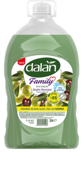 DALAN SIVI SABUN 3 LT ZEYTINYAGLI