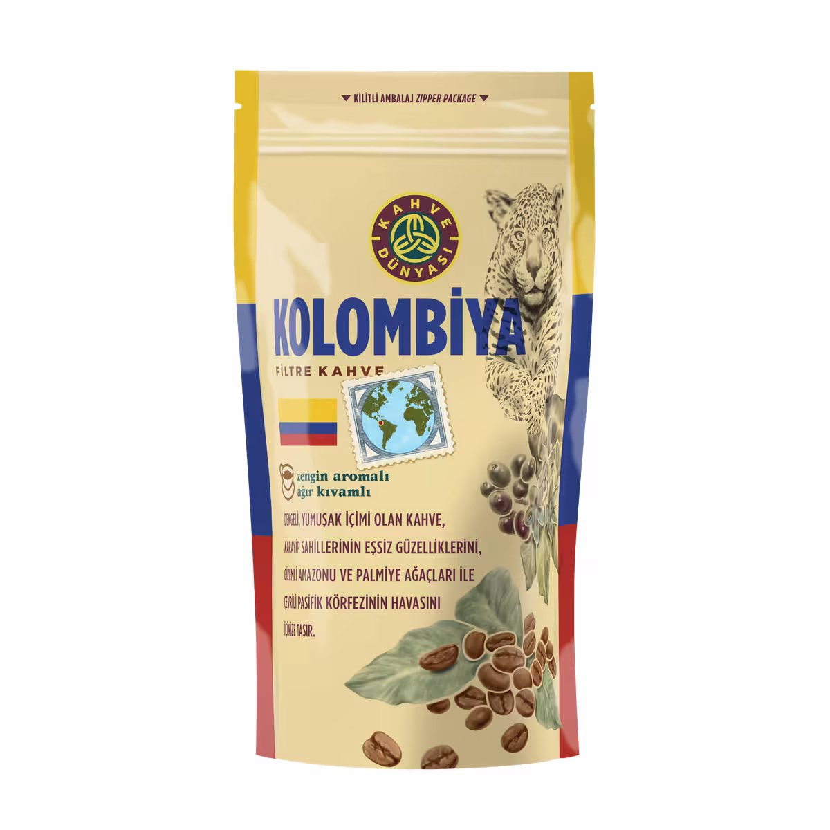 KAHVE DÜNYASI COLOMBIA YÖRESEL 250 GR