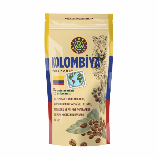 KAHVE DÜNYASI COLOMBIA YÖRESEL 250 GR