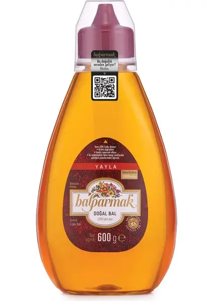 BALPARMAK ÇIT KAPAK ÇIÇEK BALI 600 GR