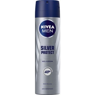 NIVEA DEODORANT SILVER 150ML ERKEK