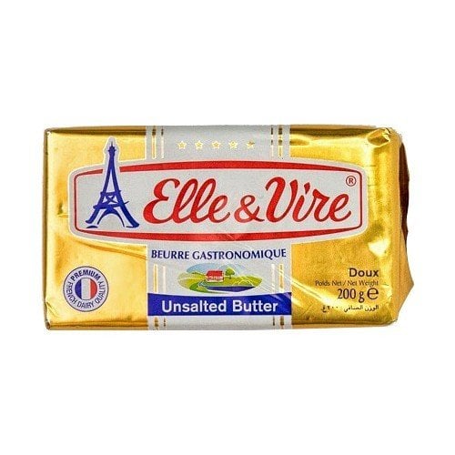 ELLE&VİRE TEREYAĞ TUZSUZ 200 GR