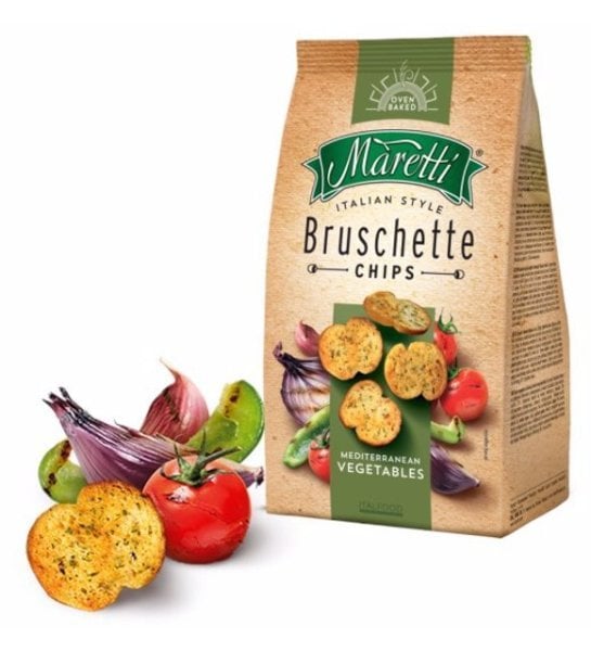 MARETTI BRUSCHETTE CHIPS SEBZELI 70 GR