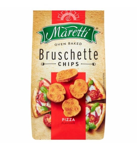 MARETTI BRUSCHETTE CHIPS PIZZA 70 GR