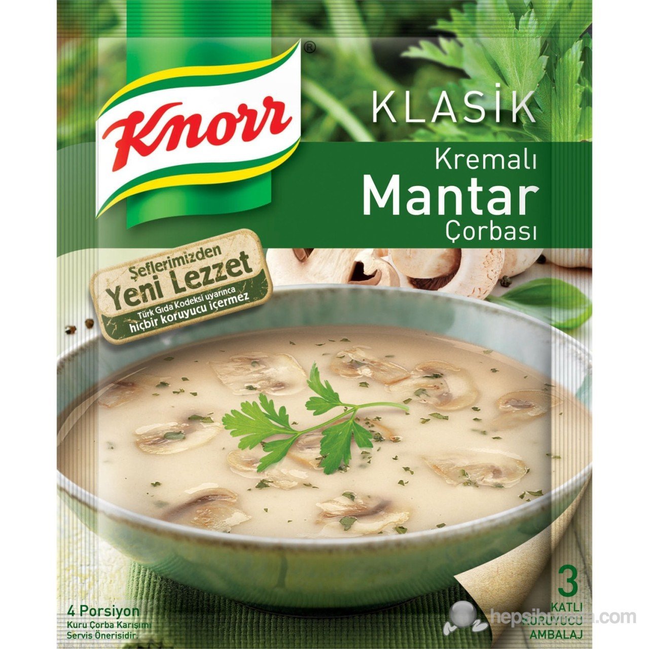 KNORR ÇORBA MANTAR 63GR