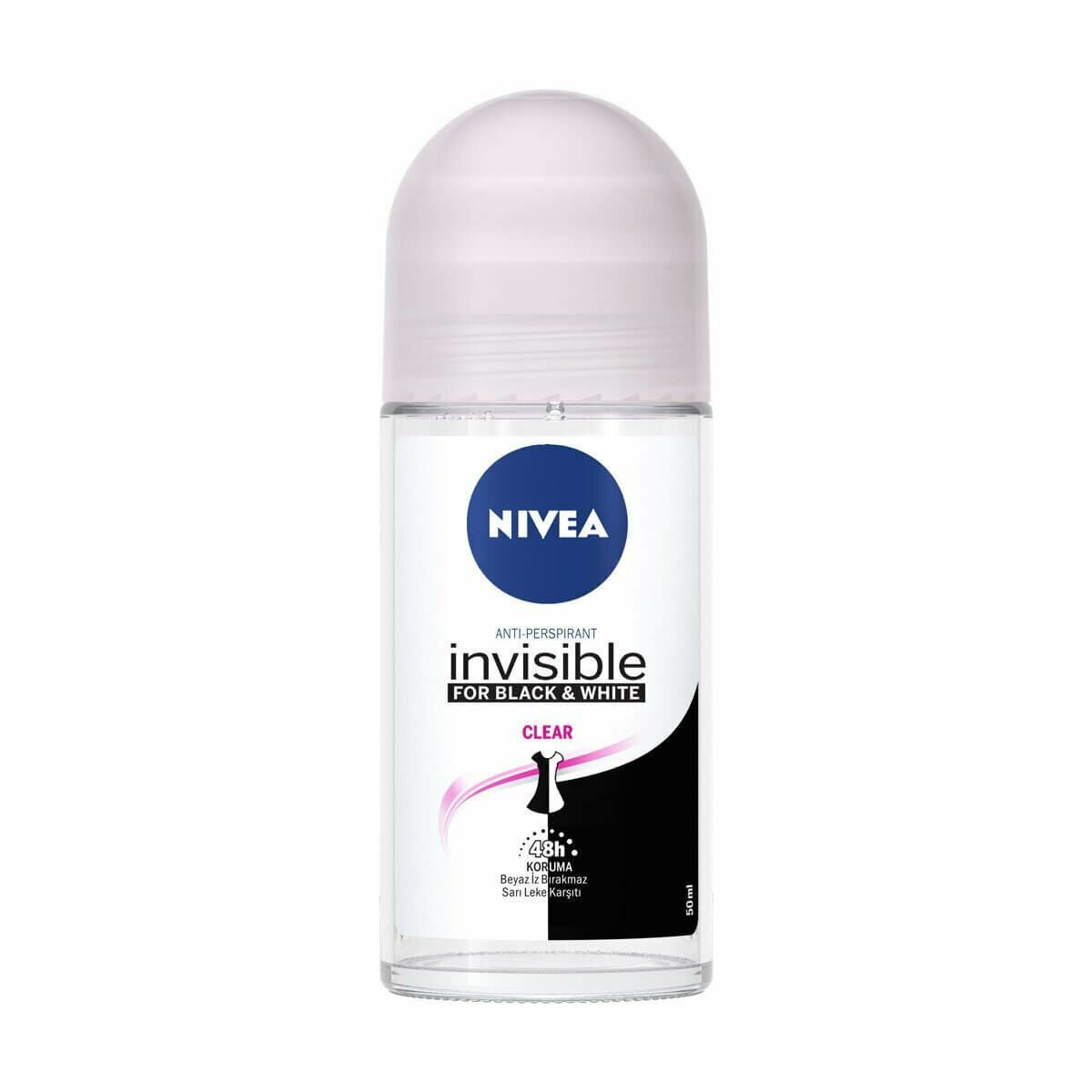 NIVEA ROLL ON BAYAN FOR BLACK WHITE 50 ML