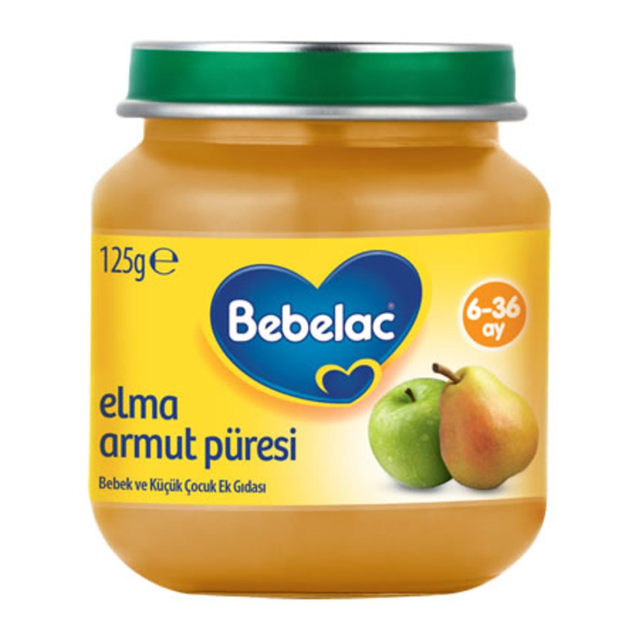 BEBELAC ELMA-ARMUT PÜRESI 125 GR
