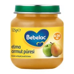BEBELAC ELMA-ARMUT PÜRESI 125 GR