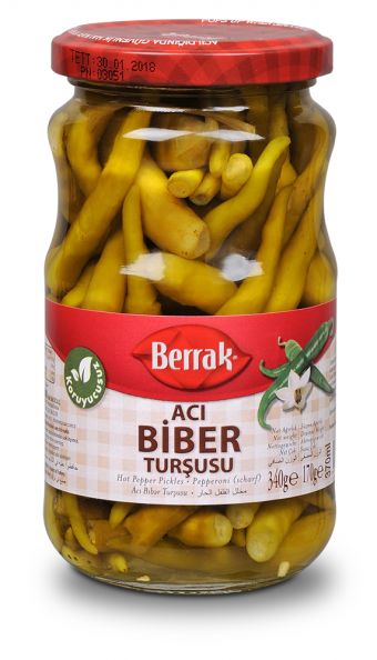 BERRAK ACI BİBER TURŞUSU 370 GR