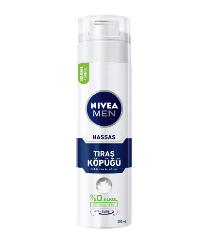 NIVEA TIRAS KÖPÜGÜ SENSITIVE 200 ML