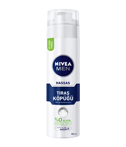 NIVEA TIRAS KÖPÜGÜ SENSITIVE 200 ML