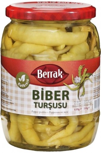 BERRAK BİBER TURŞUSU 600GR