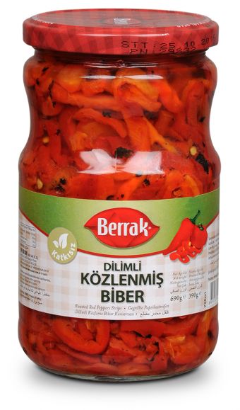 BERRAK KÖZLENMIS BIBER DILIMLI 720 GR
