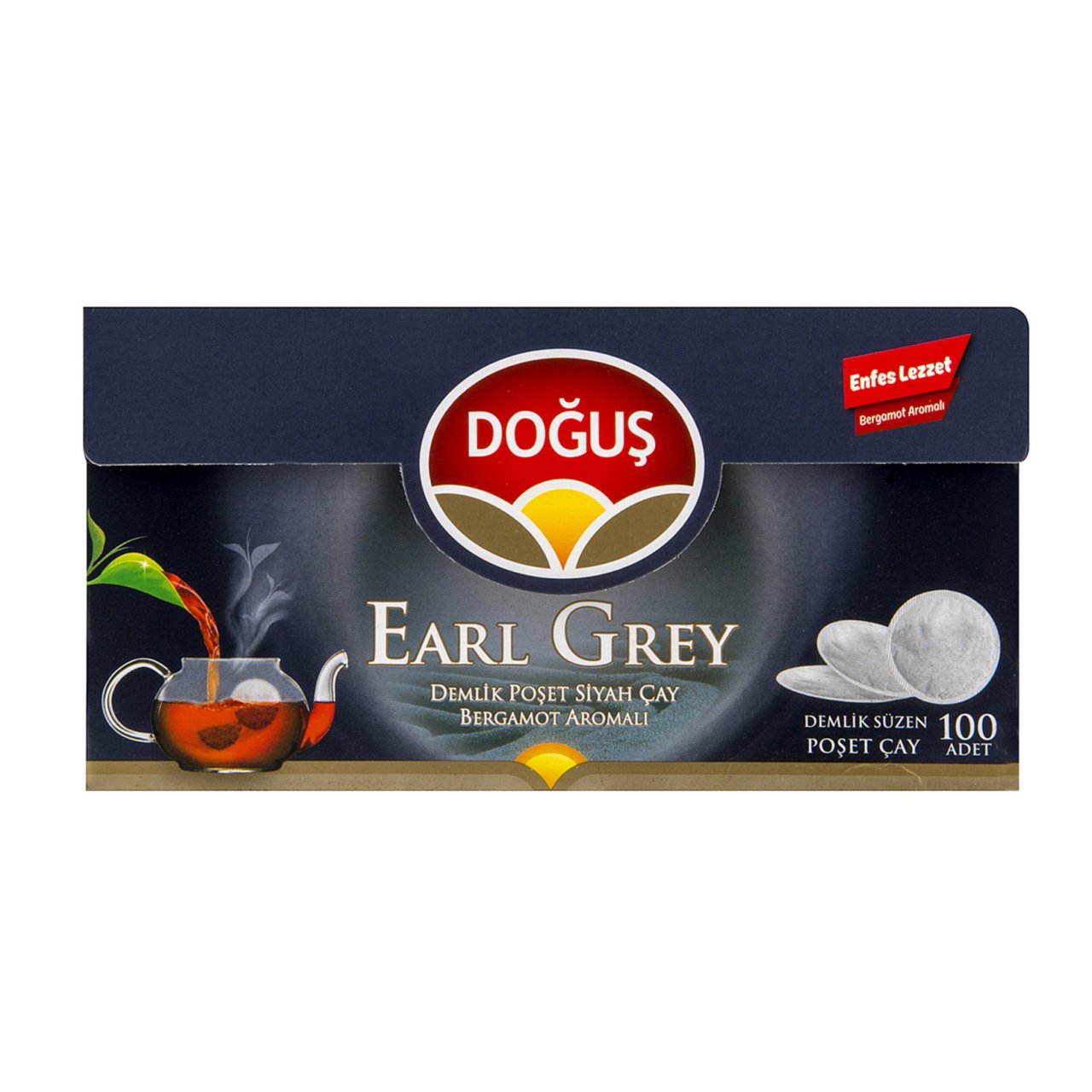 DOĞUŞ EARL GREY DEMLİK POŞET SİYAH 100 LU