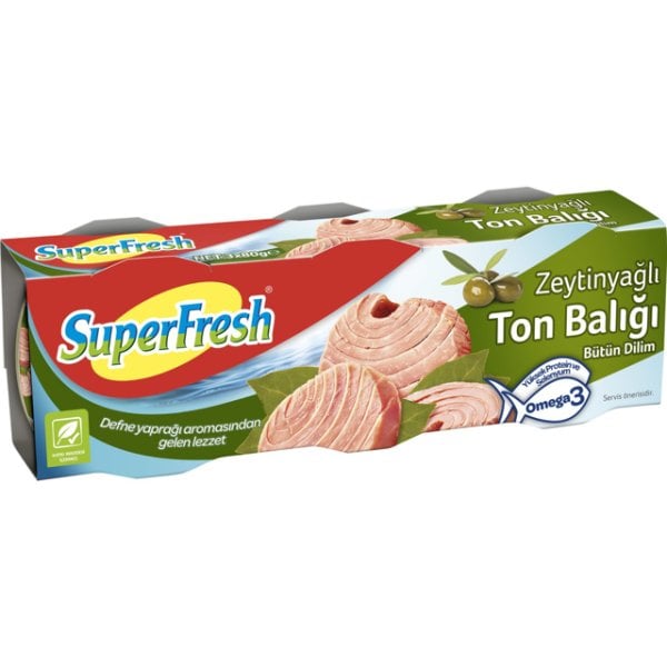 SUPERFRESH TON BALIK ZEYTINYAGLI 3*75 GR