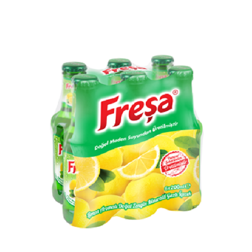 FRESA 6LI C PLUS LIMON 6*200 ML