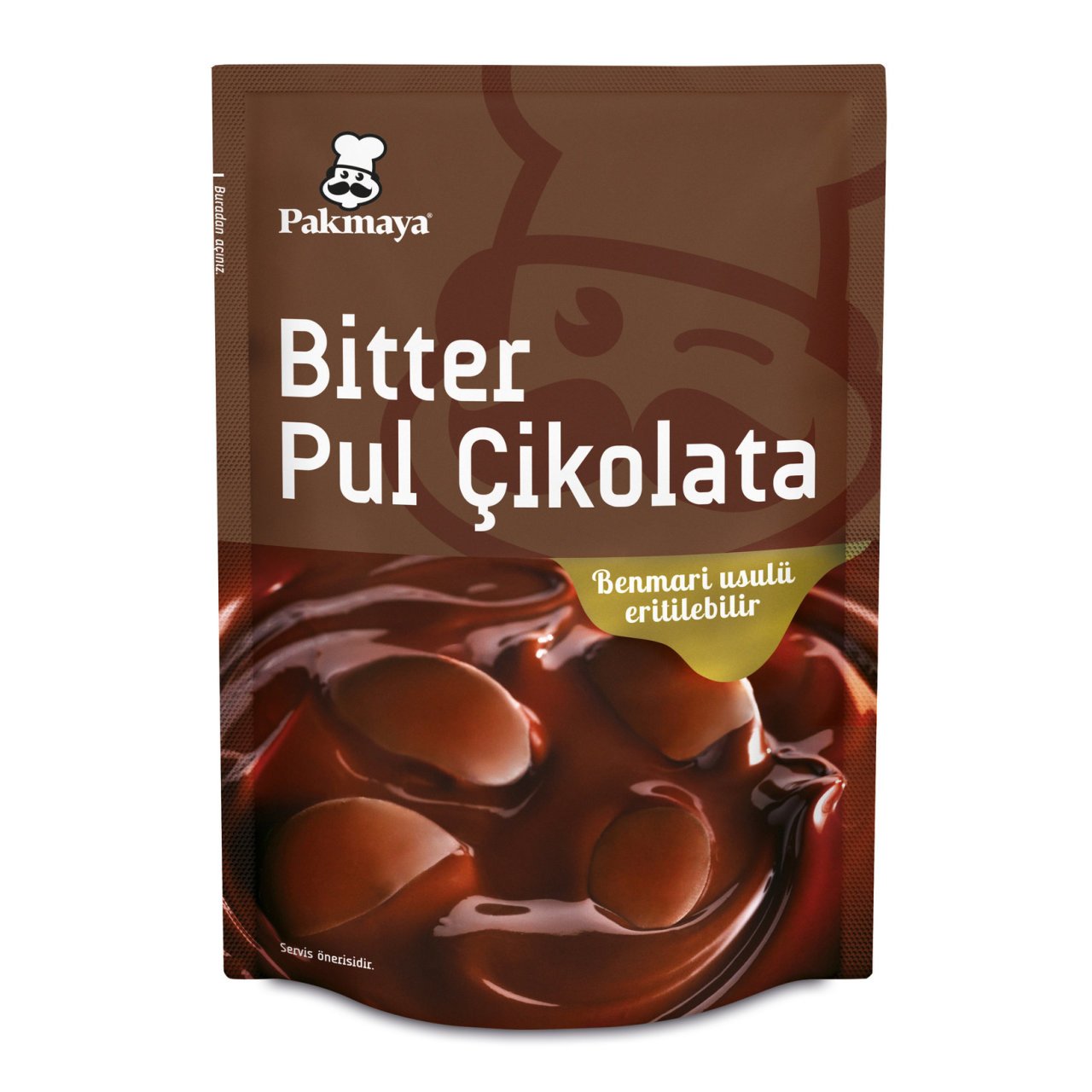 PAKMAYA ÇIKOLATA PUL BITTER  100 GR