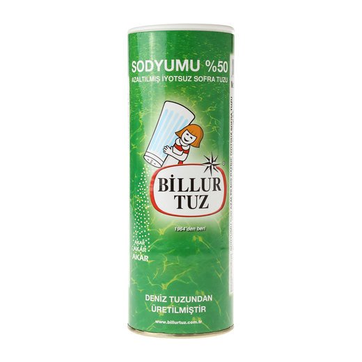 BILLUR TUZ SODYUMU AZALTILMIS 500GR.