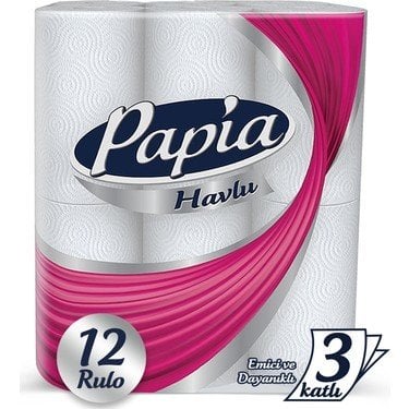 PAPIA HAVLU 12 Lİ