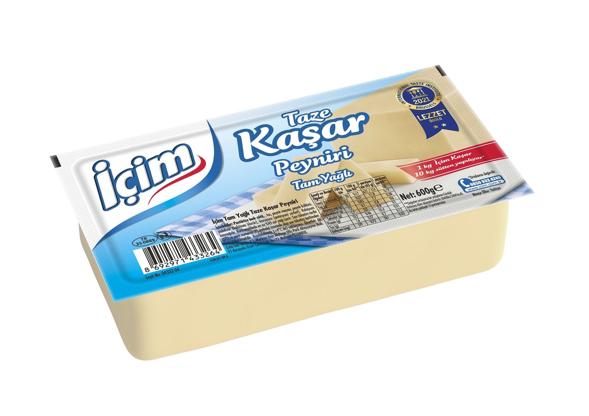 IÇIM KASAR TAZE 600 GR