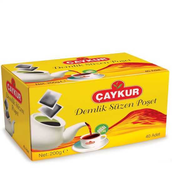 ÇAYKUR DEMLIK SÜZEN POSET 40LI 200GR