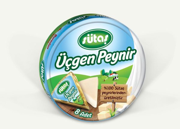 SÜTAŞ ÜÇGEN PEYNİR 8*15 GR