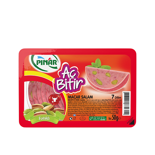 PINAR SALAM MACAR AÇ BİTİR  FISTIK 50 GR