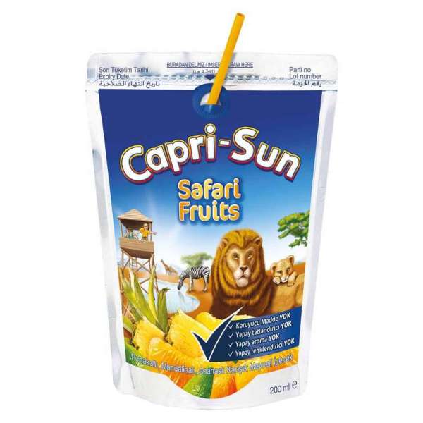 CAPRISUN M.SUYU SAFARI 200 ML