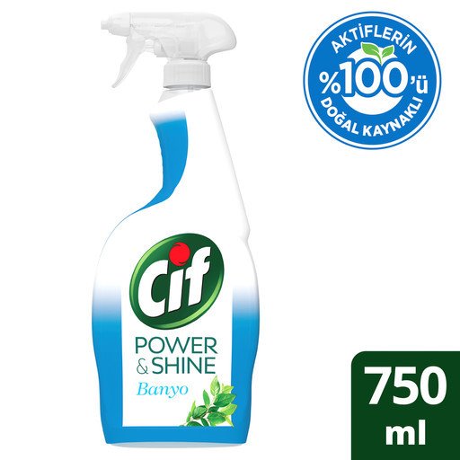 CIF SPREY 750 ML BANYO POWER SHINE