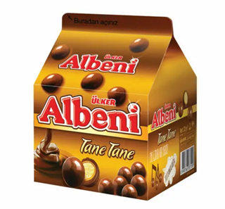 ÜLKER ALBENI SÜTLÜ TANE TANE 29 GR