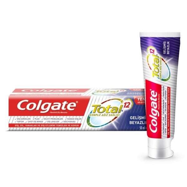 COLGATE D.M 50 ML TOTAL GELISMIS BEYAZLIK 50ML