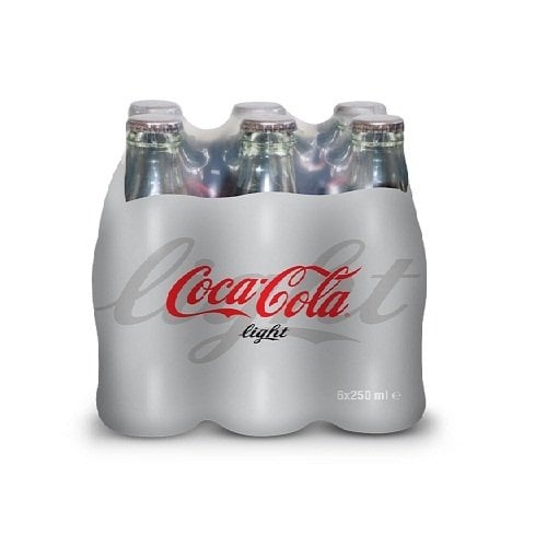 COCA COLA ŞİŞE LIGHT 6 * 250 ML