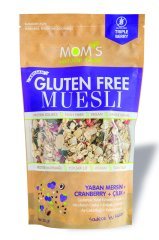 MOM'S GLUTENSİZ YABAN MERSİNİ & ÇİLEK CHIA 300 GR
