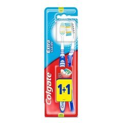 COLGATE DIS FIRÇASI 1+1 EXTRA CLEAN ORTA