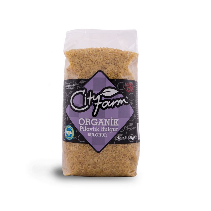 CITY FARM ORGANIK BULGUR PILAVLIK 1000 GR