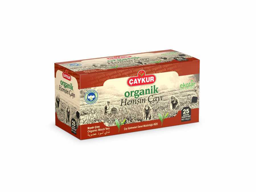 ÇAYKUR ORG HEMŞİN POŞET 25 Lİ 50GR