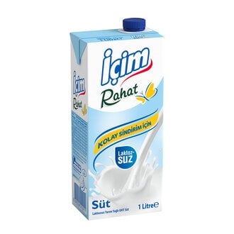 İÇİM SÜT LAKTOZSUZ RAHAT 1LT