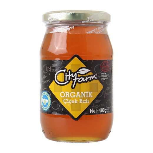 CİTY FARM ORGANİK ÇİÇEK BALI 480 GR