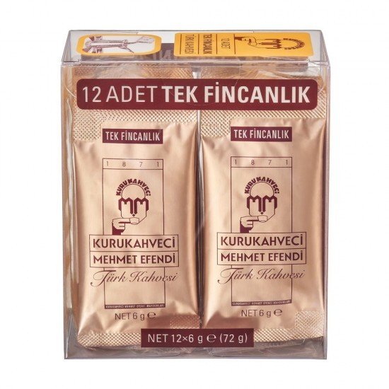 MEHMET EFENDI TEK KULLANIMLIK 12*6 GR