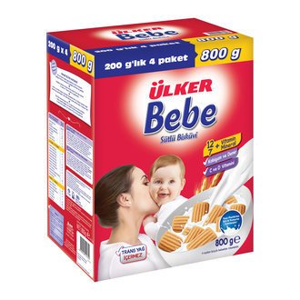 ÜLKER BEBE BİSKÜVİ 800 GR