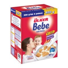 ÜLKER BEBE BİSKÜVİ 800 GR