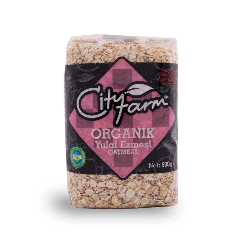 CİTY FARM ORGANİK YULAF EZMESİ 500 GR