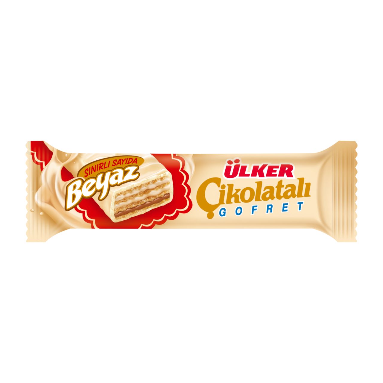 ÜLKER GOFRET BEYAZ ÇIKOLATALI 35 GR