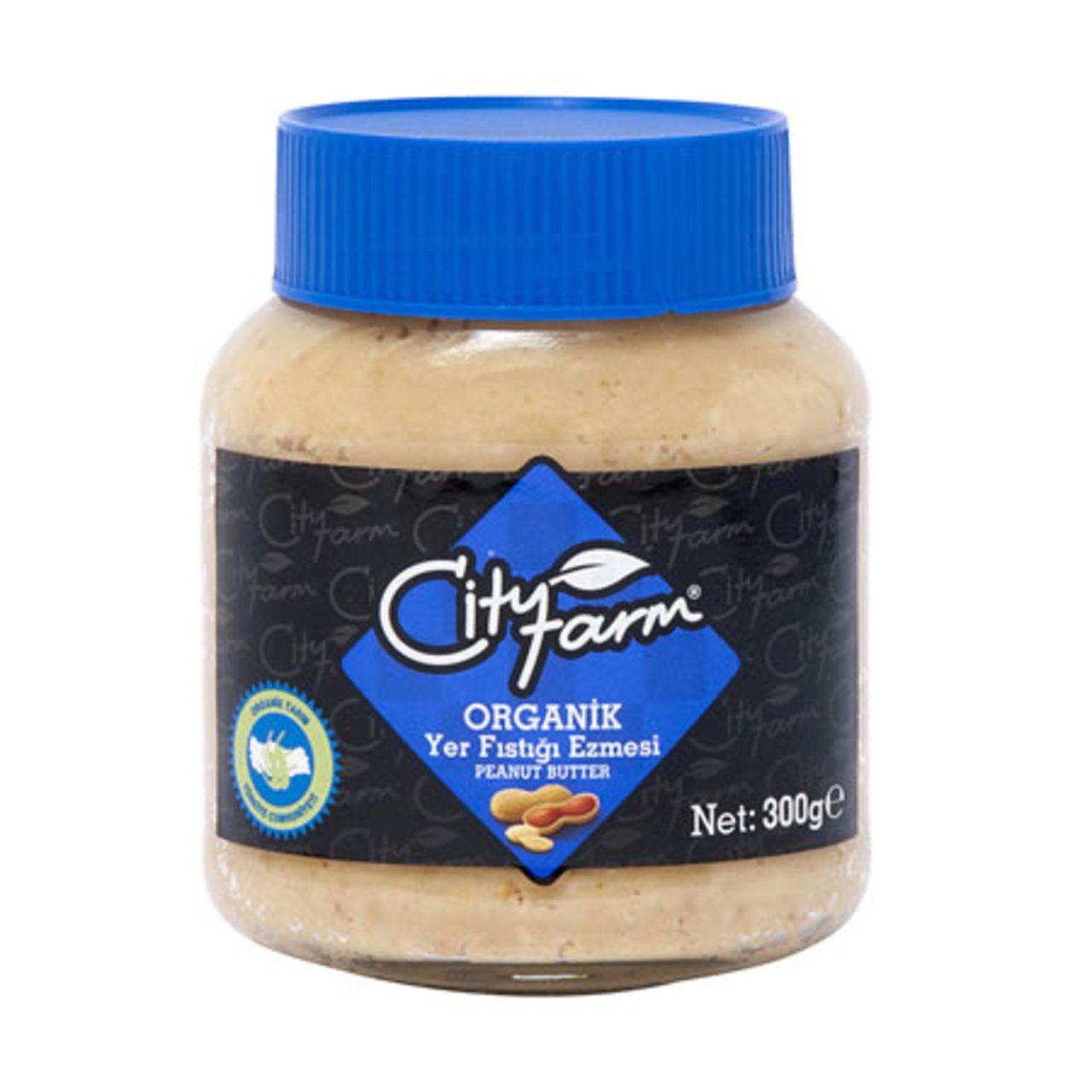 CİTY FARM ORGANİK YER FISTIĞI EZMESİ 300 GR