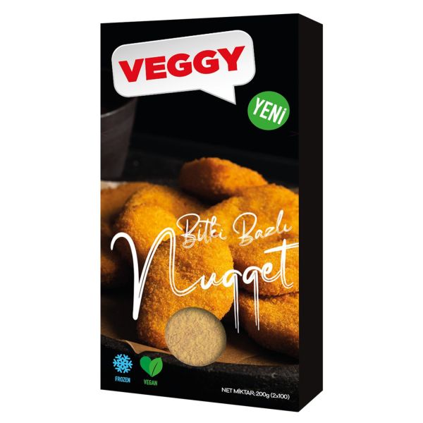 VEGGY VEGAN NUGGET (DONUK) 220 GR
