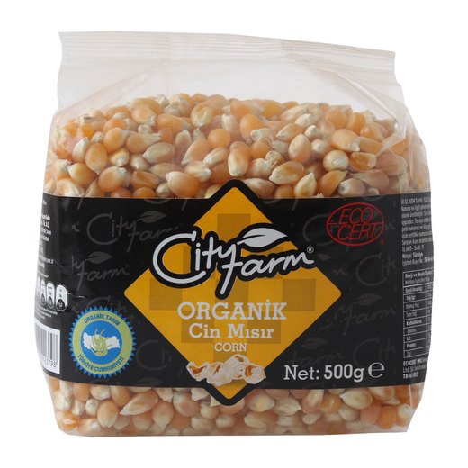 CİTY FARM ORGANİK CİN MISIR ORG 500 GR