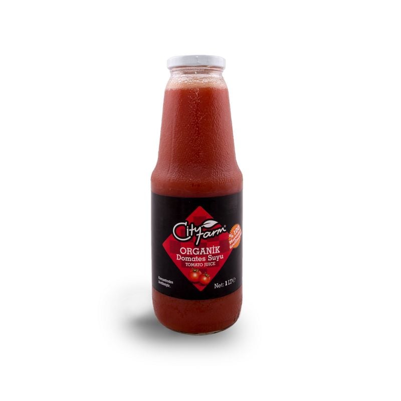 CITY FARM ORGANIK DOMATES SUYU 1 LT