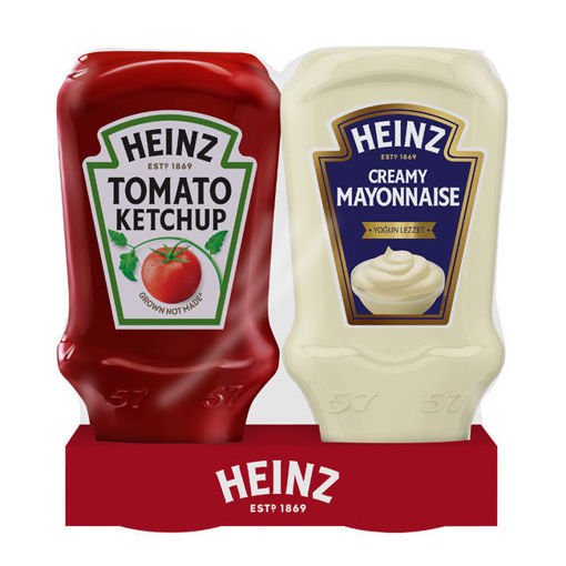 HEINZ KETÇAP 375 GR + MAYONEZ 330 GR