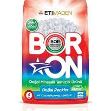 BORON TOZ DETERJAN 4 KG DOGAL RENKLER