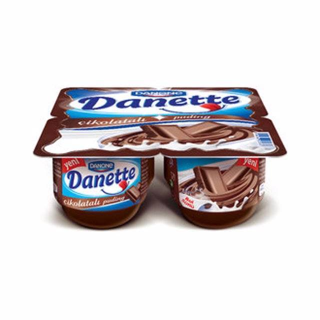 DANONE DANETTE ÇİKOLATALI 4*110 GR